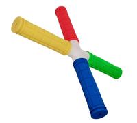 Reaction Training Stick - 11.81 pulgadas Four-Head PVC Stick | Rubber Speed Training Tool - flexible hand eye coordination trainer for youth athletes, little league players, and professional coaches