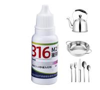 Reactivo Detección Metales - Detección Rápida Portátil 15ml | Solución Análisis Rápido Vajilla,Para Uso Doméstico, Laboratorio, Industrial y Cocina, Vajilla y Batería De Cocina, Cubiertos