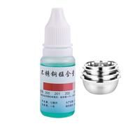 Reactivo Test - Agente Comprobador Acero Inoxidable | Solución Rápida 12ml Evaluación utensilios cocina restaurante hogar bebida alimentos confiable seguro