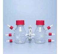 Reactor de pila de combustible microbiana de 250 ml, de electrólisis de vidrio de alto rendimiento for producción de hidrógeno, 1 unidad(Customized Type I)