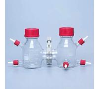 Reactor de pila de combustible microbiana de 250 ml, de electrólisis de vidrio de alto rendimiento for producción de hidrógeno, 1 unidad(Customized Type II)