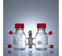 Reactor de pila de combustible tipo II - Abrazadera de celda electrolítica de vidrio de borosilicato for producción de hidrógeno, 1 unidad(250ml)