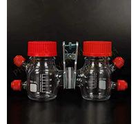 Reactor de producción de hidrógeno con pila de combustible, reactor de dos compartimentos for la generación eficiente de hidrógeno(50ml)