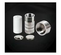 Reactor de síntesis hidrotermal revestido de PTFE - Recipiente de alta presión, 200 °C, 3 MPa, diseño de acero inoxidable, 1 unidad(20mL)