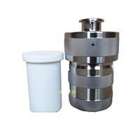Reactor de síntesis hidrotermal, tanque de digestión de alta presión de acero inoxidable con revestimiento de PTFE, PPL(100ml PTFE)