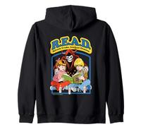 READ Ancient Demon Sarcastic Retro Vintage Funny Adult Humor Sudadera con Capucha