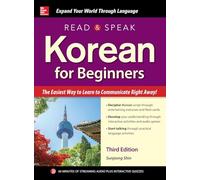 Read and Speak Korean for Beginners, Third Edition (NTC FOREIGN LANGUAGE)