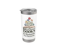 Read Banned Books and Dismantle The Patriarchy Feminist Vaso térmico de acero inoxidable de doble pared
