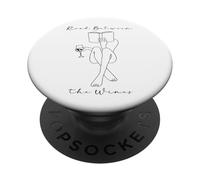 Read Between The Wines Book Club Wine Drinking Books Lovers PopSockets PopGrip Adhesivo