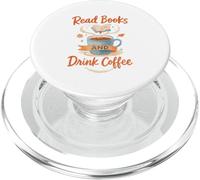 Read Books and Drink Coffee Cozy Book Lover PopSockets PopGrip para MagSafe