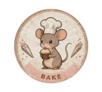 Read Cozy Frog Bookstore - Placa de metal circular retro