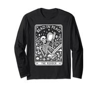 Read In Peace The Reader Skeleton Art Manga Larga