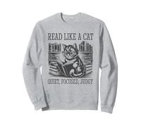 Read Like A Cat Sudadera