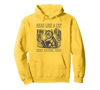 Read Like A Cat Sudadera con Capucha