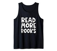 Read More Books English Teacher School Reading Teaching Gift Camiseta sin Mangas