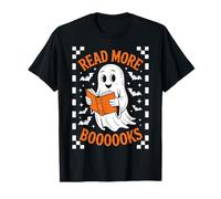Read More Books Halloween Costume For Teacher Funny Spook Camiseta