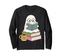Read More Ghost Bookworm Coffee Reading Halloween Librarian Manga Larga
