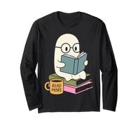 Read More Ghost Bookworm Coffee Reading Halloween Librarian Manga Larga