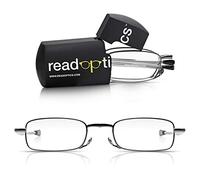 Read Optics Para Leer/Ver de Cerca: Gafas de Lectura Plegables Graduadas con Lentes Transparentes desde +1,00 hasta +3,50 Dioptrías y Montura Resistente. De Hombre y Mujer + Incluye Funda Rígida