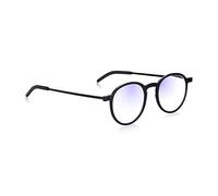 Read Optics Reading Glasses 2.5 Anti Blue Light for Computer Screen Womens/Mens Bluelight, Glare & UV Filter Ultra Thin Flat Folding Ready Readers Spectacles. Round in Faux Leather Pocket Travel Case