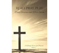 Read, Pray, Play: Daily Scripture and Word Search 30 Daily Verses and Puzzles Volume 1: Word Search Puzzles Games, Easy to Read Print with Scripture, ... Puzzles... Gift for Holidays, and Relaxation