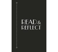 Read & Reflect: A Minimalist Reading Journal to Track and Review 40 Books (Black Minimalist Cover): A sleek and stylish reading tracker and review log for thoughtful readers