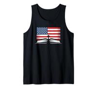 Read The Bible America - United States Flag Christian Faith Camiseta sin Mangas