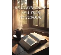 Read The Bible In A Year, Book At A Time Bible Reading Plan Notebook