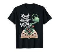 Read What Nourishes Your Mind Mentalidad del Lector - Camiseta