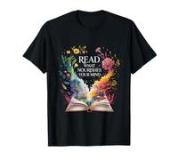 Read What Nourishes Your Mind Mentalidad del Lector |- Camiseta