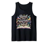 Read What Nourishes Your Mind Mentalidad del Lector |- Camiseta sin Mangas