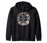 Read What Nourishes Your Mind Mentalidad del Lector ||- Sudadera con Capucha