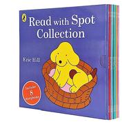 Read with Spot Collection 8 Storybooks Set(Happy Birthday Spot!, Spot and his Grandma, Spot's New Game, Spot's Garden, Spot's Camping Trip, Spot's Tummy Ache, Spot's Show-and-Tell & Time For Bed Spot)
