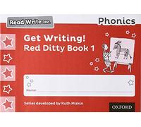 Read Write Inc - Phonics Get Writing! Red Ditty Book 1 Pack Of 10