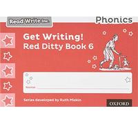 Read Write Inc - Phonics Get Writing! Red Ditty Book 6 Pack Of 10