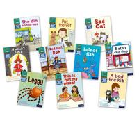 Read Write Inc - Phonics Set 1 Green Book Bag Books Pack of 10