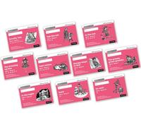 Read Write Inc – Phonics Set 3 – Libros de cuentos rosa – Pack de 10 blanco y negro