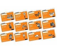 Read Write Inc - Phonics Set 4 Orange Story Books - Black and White Pack of 12