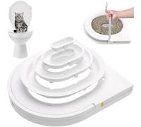Readaeer Kit de Entrenamiento de Inodoro para Gatos: Entrena a tu Gato para Usar el Inodoro