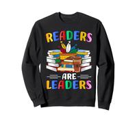 Readers Are Leaders Funny Book Lover Mothers Day Reading Mom Sudadera