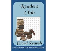 Readers Club Word Search: A Puzzle Book with Easy to Read Print for Those Who Love Books and Have a Passion for Reading | 6x9 inches | Gift for Vacations, Holidays, and Relax Times