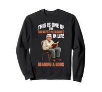 Reading a Book One of Life'S Greatest Pleasures - Sudadera