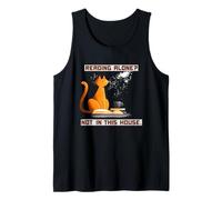 Reading alone? Not in this house. Camiseta sin Mangas