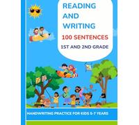 Reading And Writing 100 Sentences 1st and 2nd Grade, Handwriting Practice For Kids 5-7
