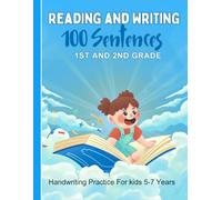 Reading And Writing 100 Sentences 1st and 2nd Grade, Handwriting Practice For Kids 5-7