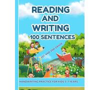 Reading And Writing 100 Sentences 1st and 2nd Grade, Handwriting Practice For Kids 5-7