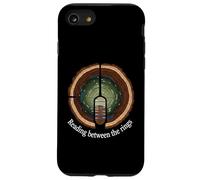 Reading Between The Rings Tree Ring Nature Art Carcasa para iPhone SE (2020) / 7/8