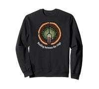 Reading Between The Rings Tree Ring Nature Art Sudadera