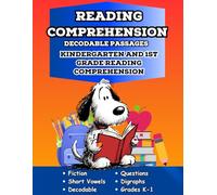 Reading Comprehension Decodable Passages: Kindergarten and First Grade Reading Comprehension