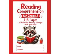 Reading Comprehension for Grade 2: 115 Pages of Full-Color Reading Passages
